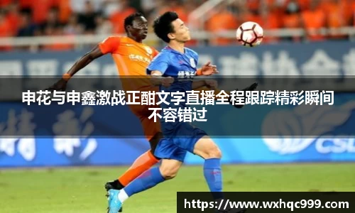 申花与申鑫激战正酣文字直播全程跟踪精彩瞬间不容错过